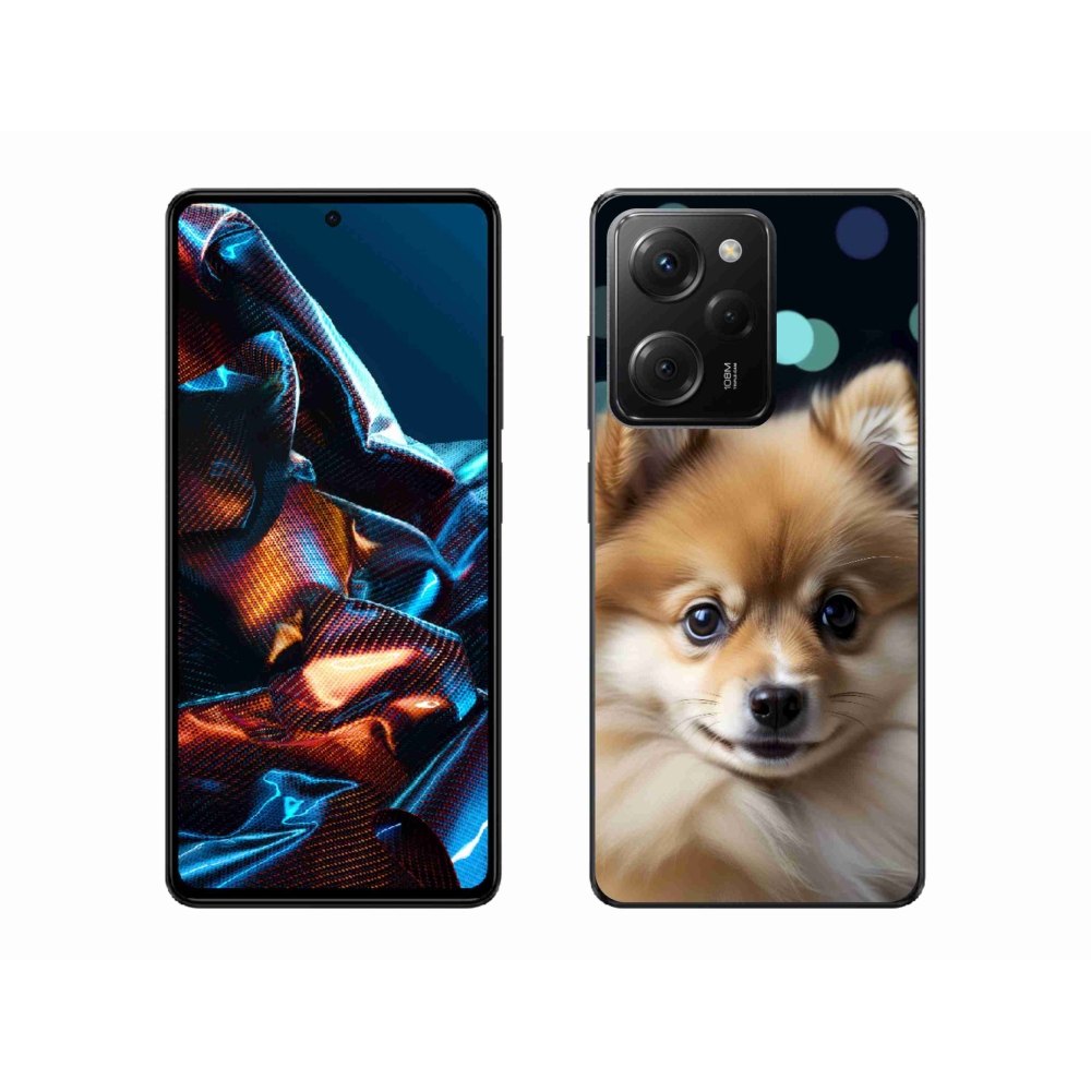 Gélový kryt mmCase na Xiaomi Poco X5 Pro - roztomilý pomeranian
