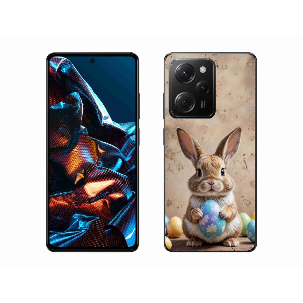 Gélový kryt mmCase na Xiaomi Poco X5 Pro - veľkonočný zajačik