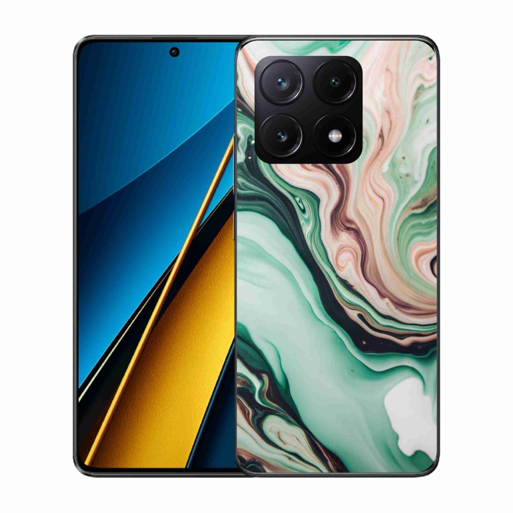 Gélový kryt mmCase na Xiaomi Poco X6 Pro 5G - abstraktný motív 62