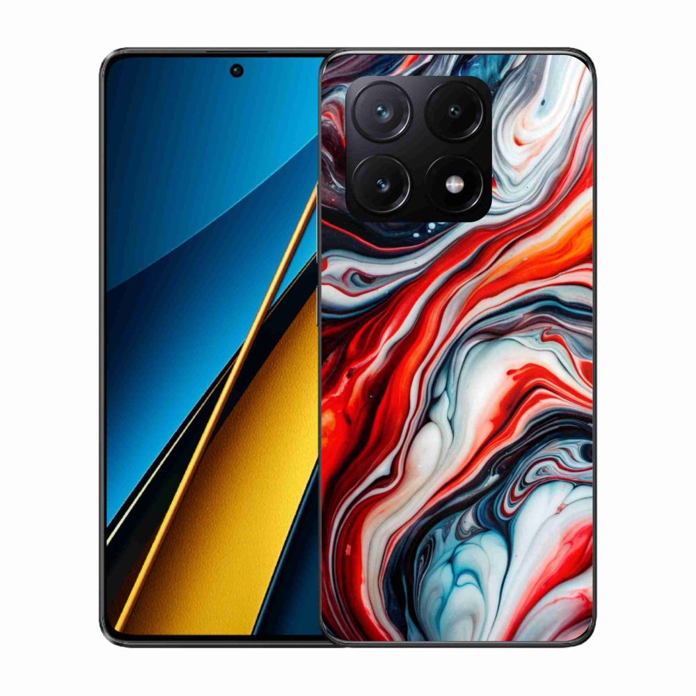 Gélový kryt mmCase na Xiaomi Poco X6 Pro 5G - abstraktný motív 63