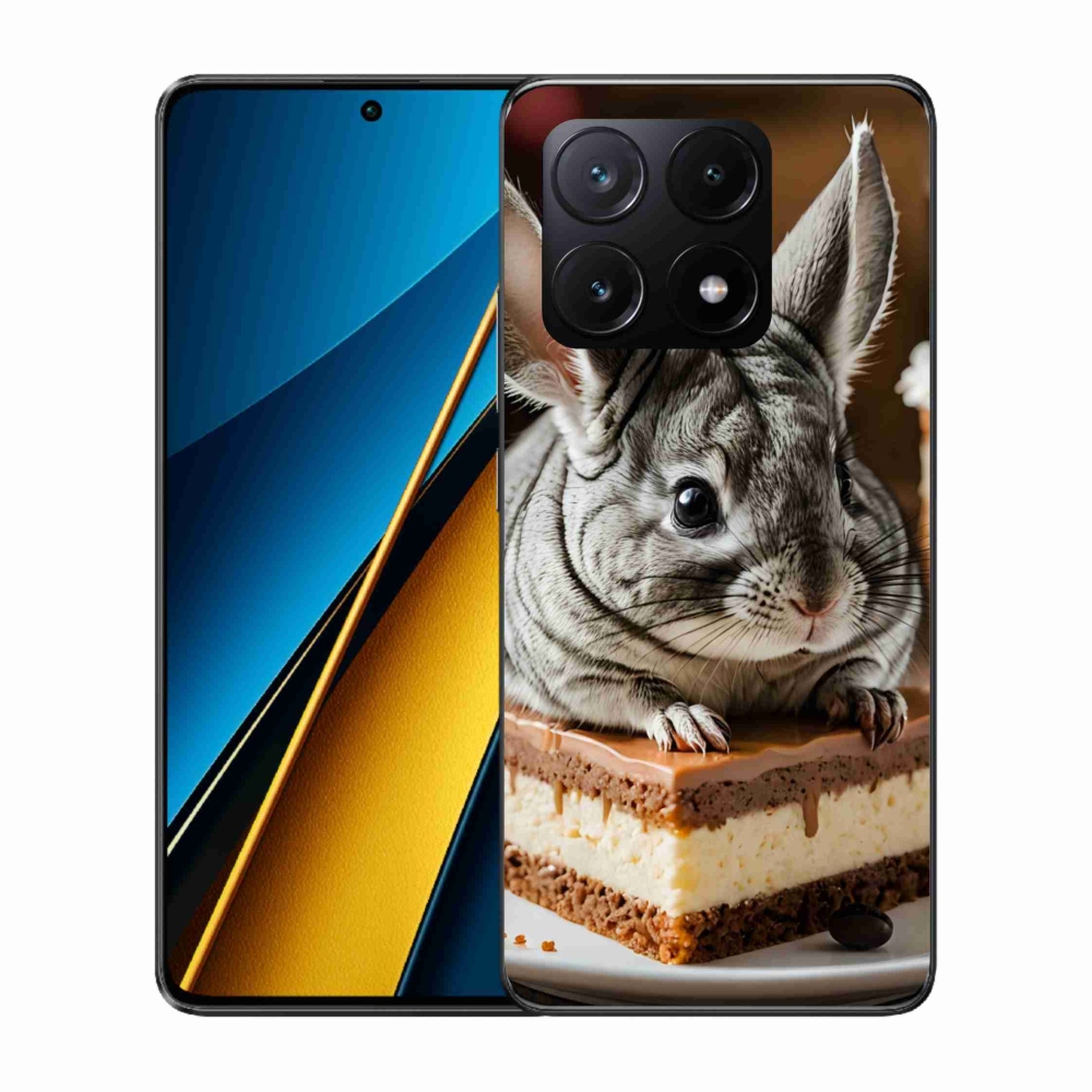 Gélový kryt mmCase na Xiaomi Poco X6 Pro 5G - činčila