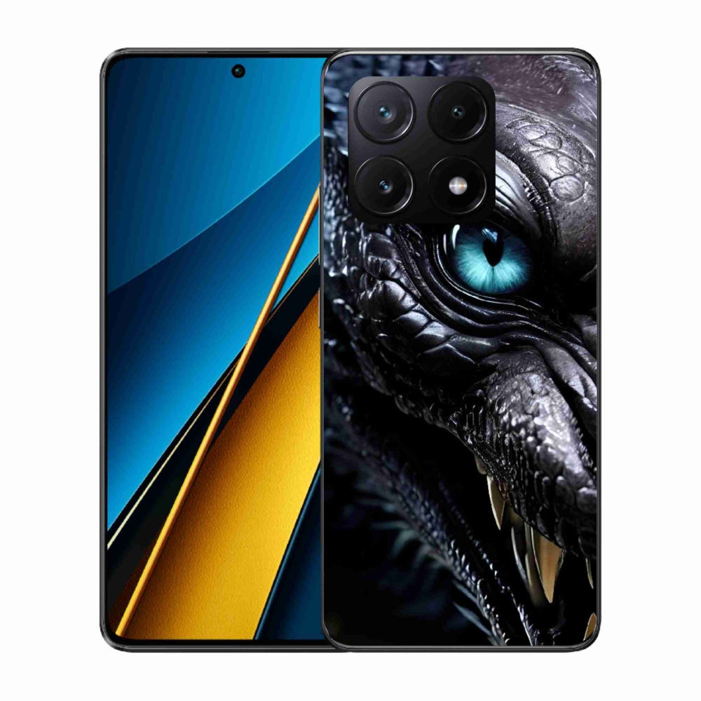 Gélový kryt mmCase na Xiaomi Poco X6 Pro 5G - dračí pohľad