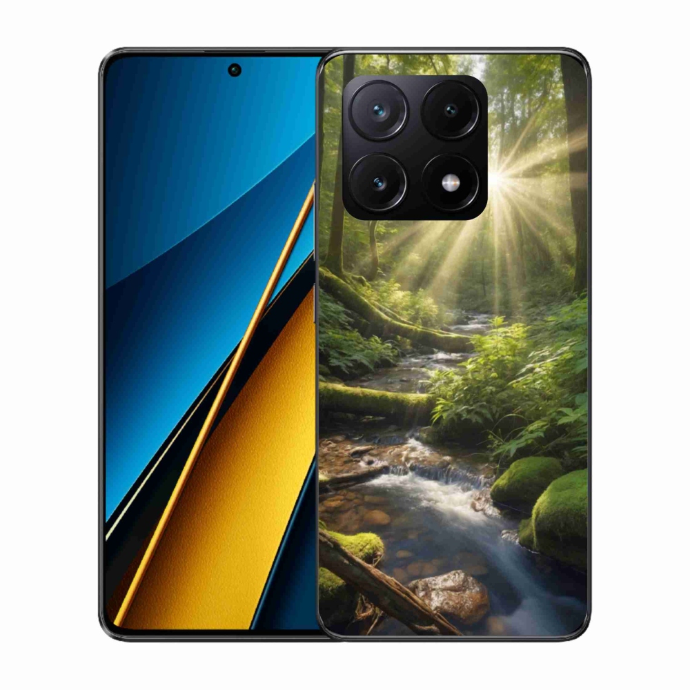 Gélový kryt mmCase na Xiaomi Poco X6 Pro 5G - hlbina lesa