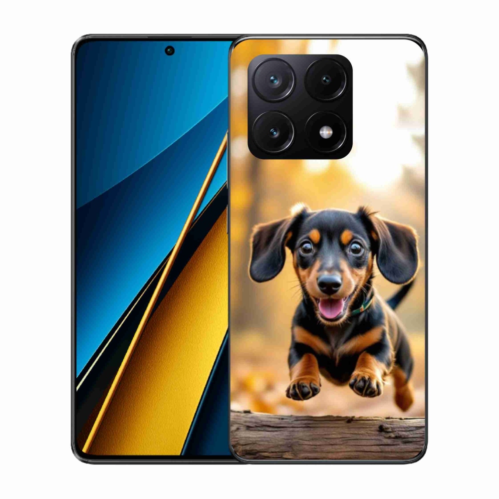 Gélový kryt mmCase na Xiaomi Poco X6 Pro 5G - jazvečík 2
