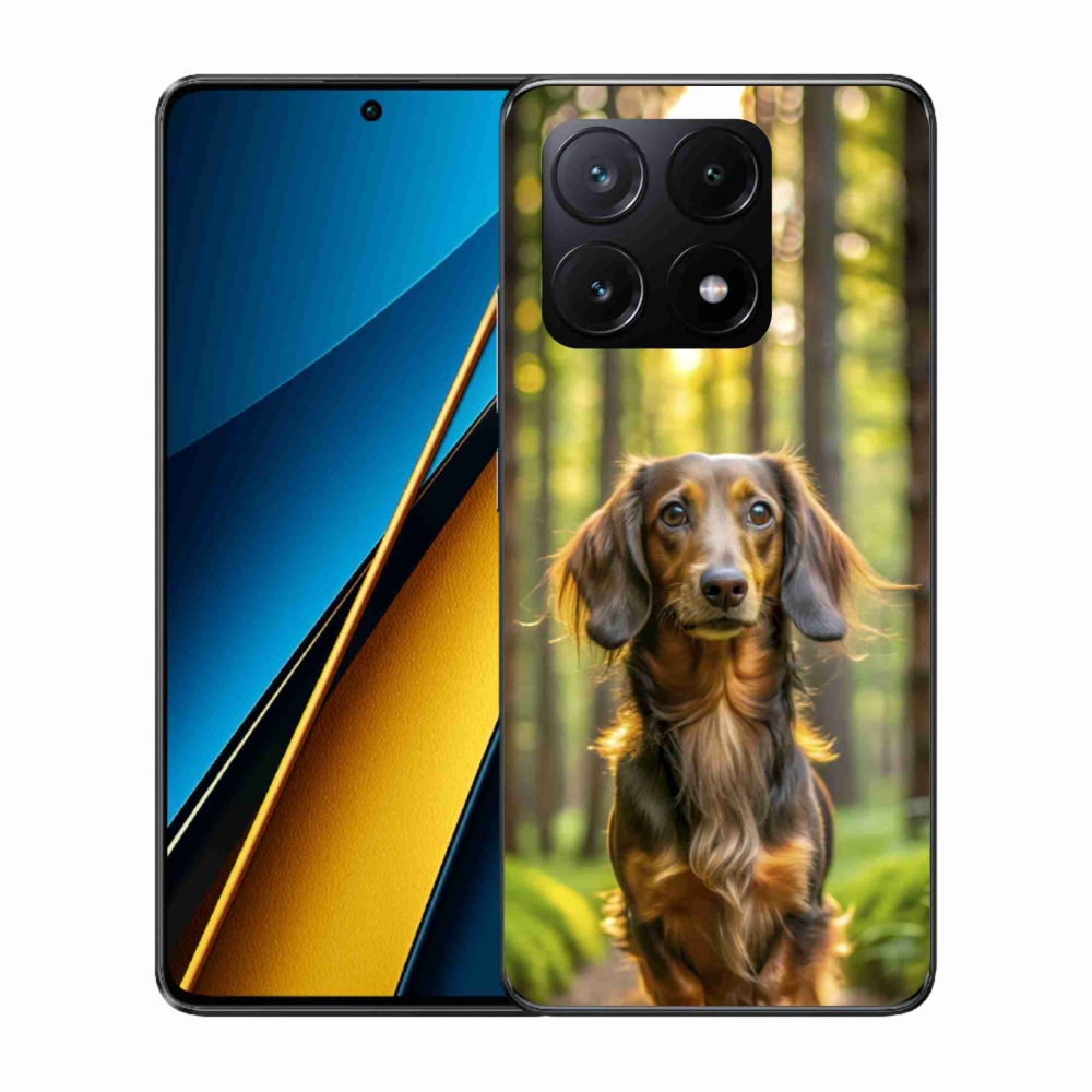 Gélový kryt mmCase na Xiaomi Poco X6 Pro 5G - jazvečík 4