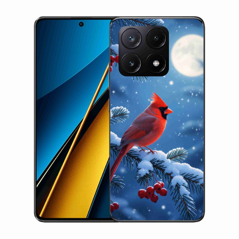 Gélový kryt mmCase na Xiaomi Poco X6 Pro 5G - kardinál červený