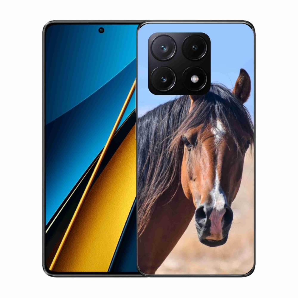Gélový kryt mmCase na Xiaomi Poco X6 Pro 5G - pokojný kôň