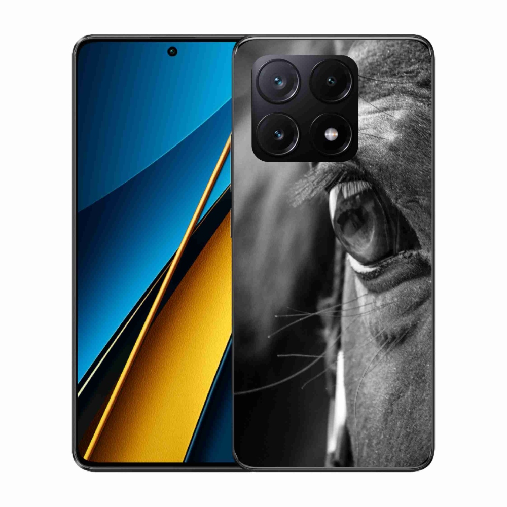 Gélový kryt mmCase na Xiaomi Poco X6 Pro 5G - konský pohľad