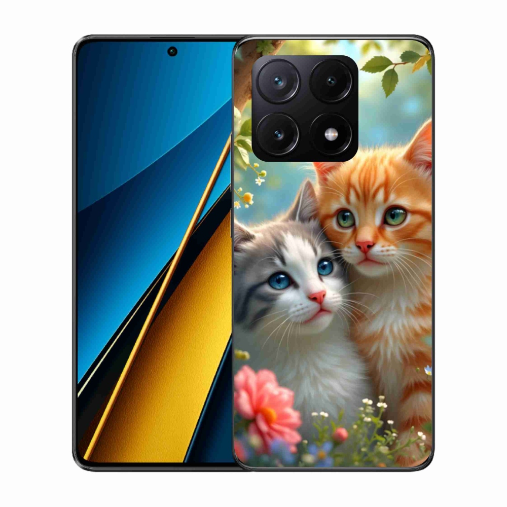 Gélový kryt mmCase na Xiaomi Poco X6 Pro 5G - mačacia láska 2