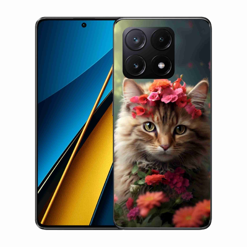 Gélový kryt mmCase na Xiaomi Poco X6 Pro 5G - mačacia princezná