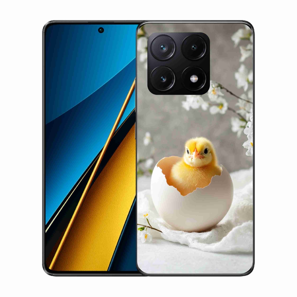 Gélový kryt mmCase na Xiaomi Poco X6 Pro 5G - kuriatko