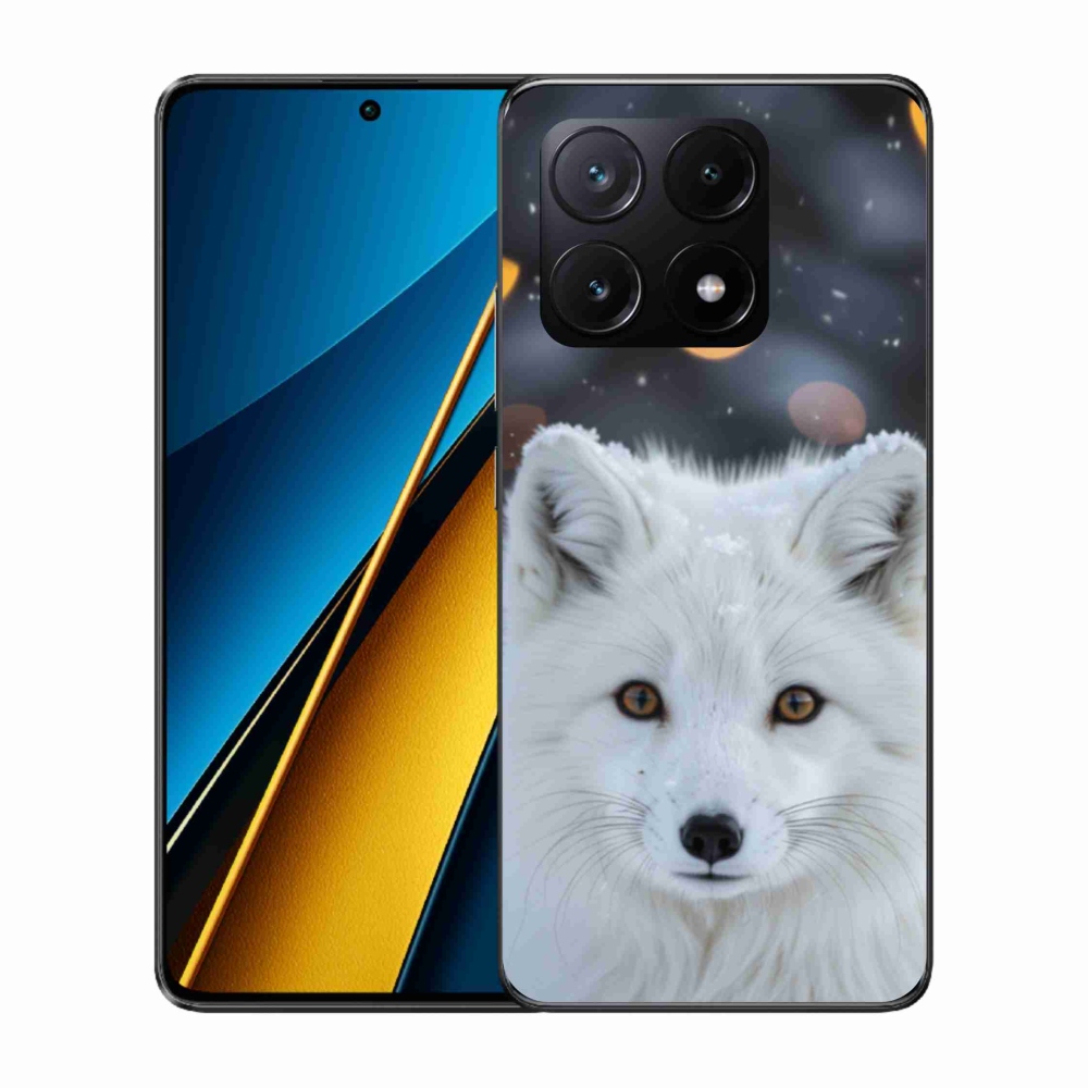 Gélový kryt mmCase na Xiaomi Poco X6 Pro 5G - líška polárna