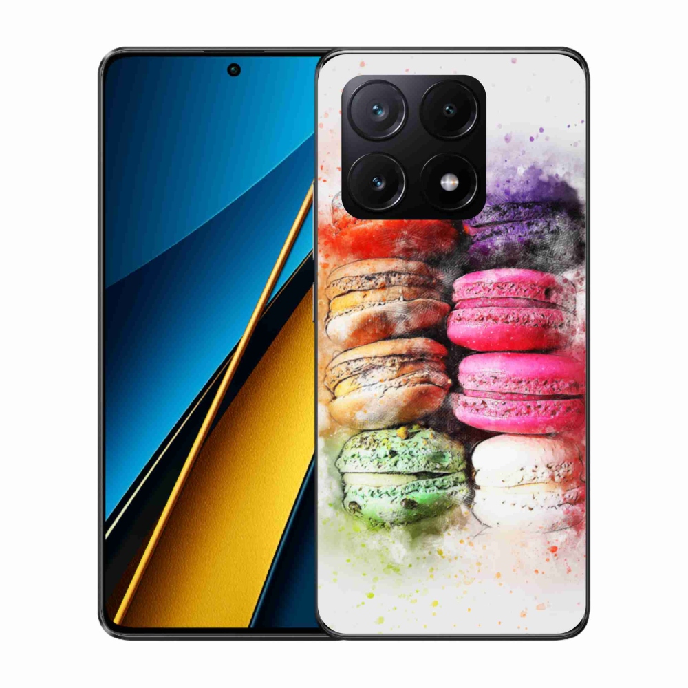 Gélový kryt mmCase na Xiaomi Poco X6 Pro 5G - makrónky