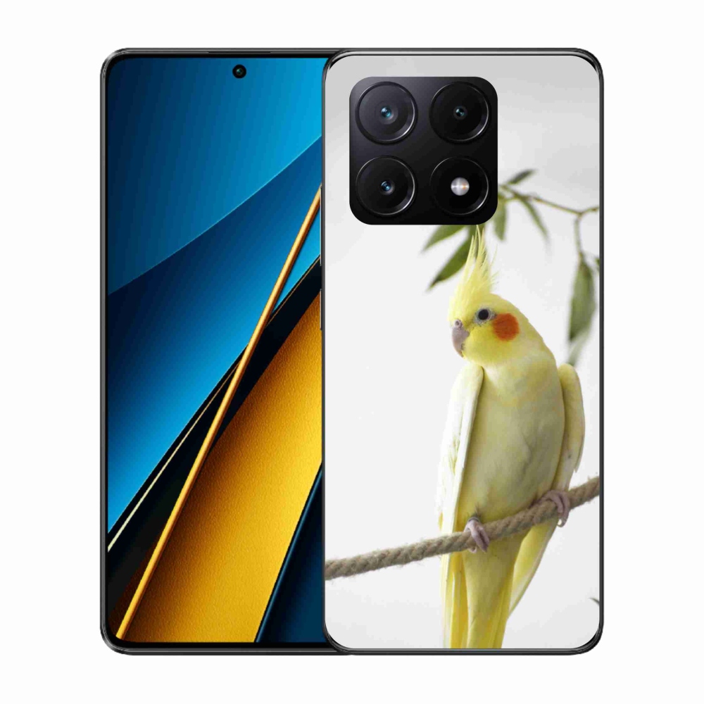 Gélový kryt mmCase na Xiaomi Poco X6 Pro 5G - papagáj korela chocholatá