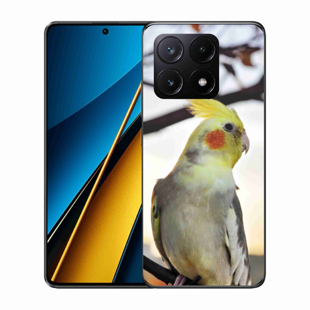 Gélový kryt mmCase na Xiaomi Poco X6 Pro 5G - papagáj korela