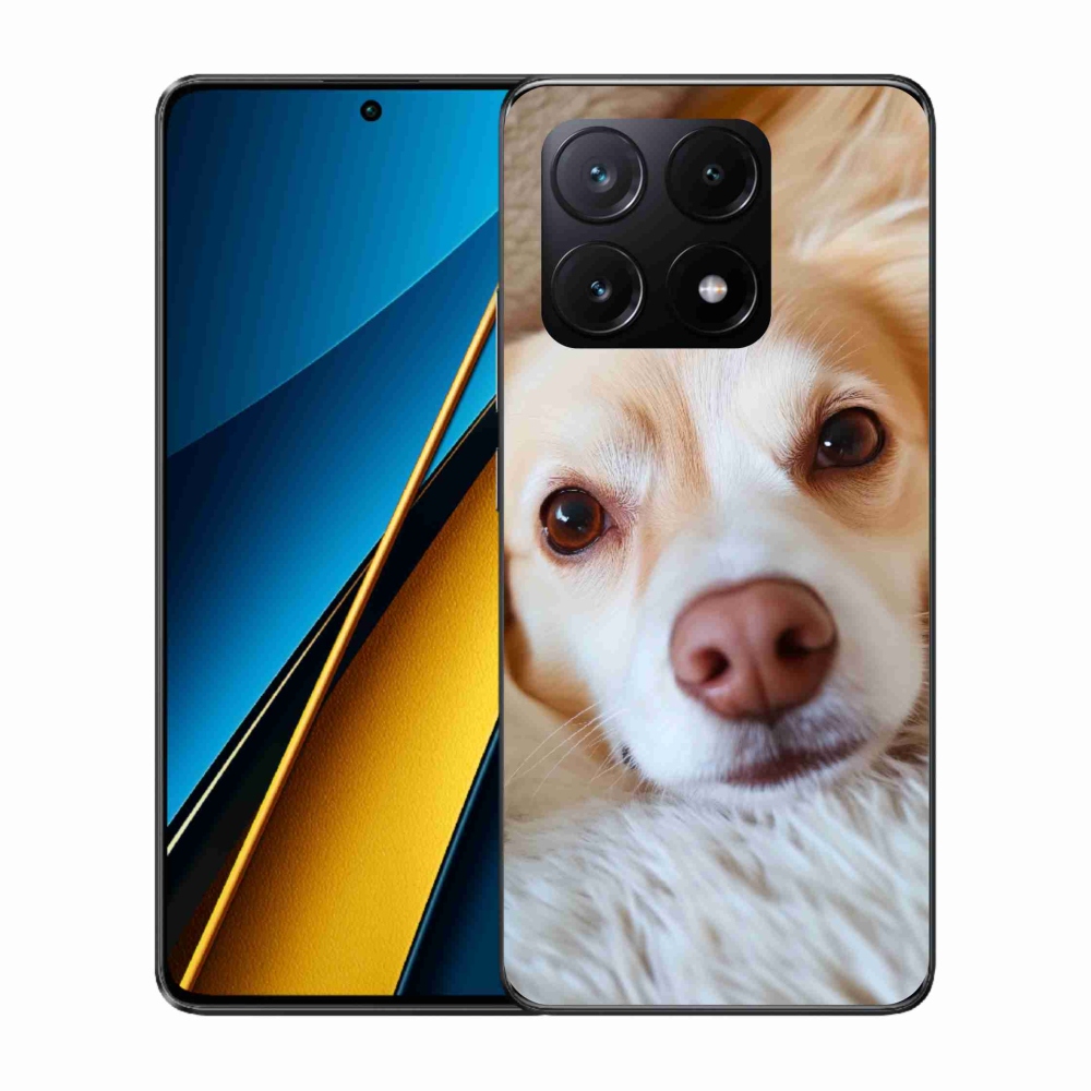 Gélový kryt mmCase na Xiaomi Poco X6 Pro 5G - Roztomilá čivava