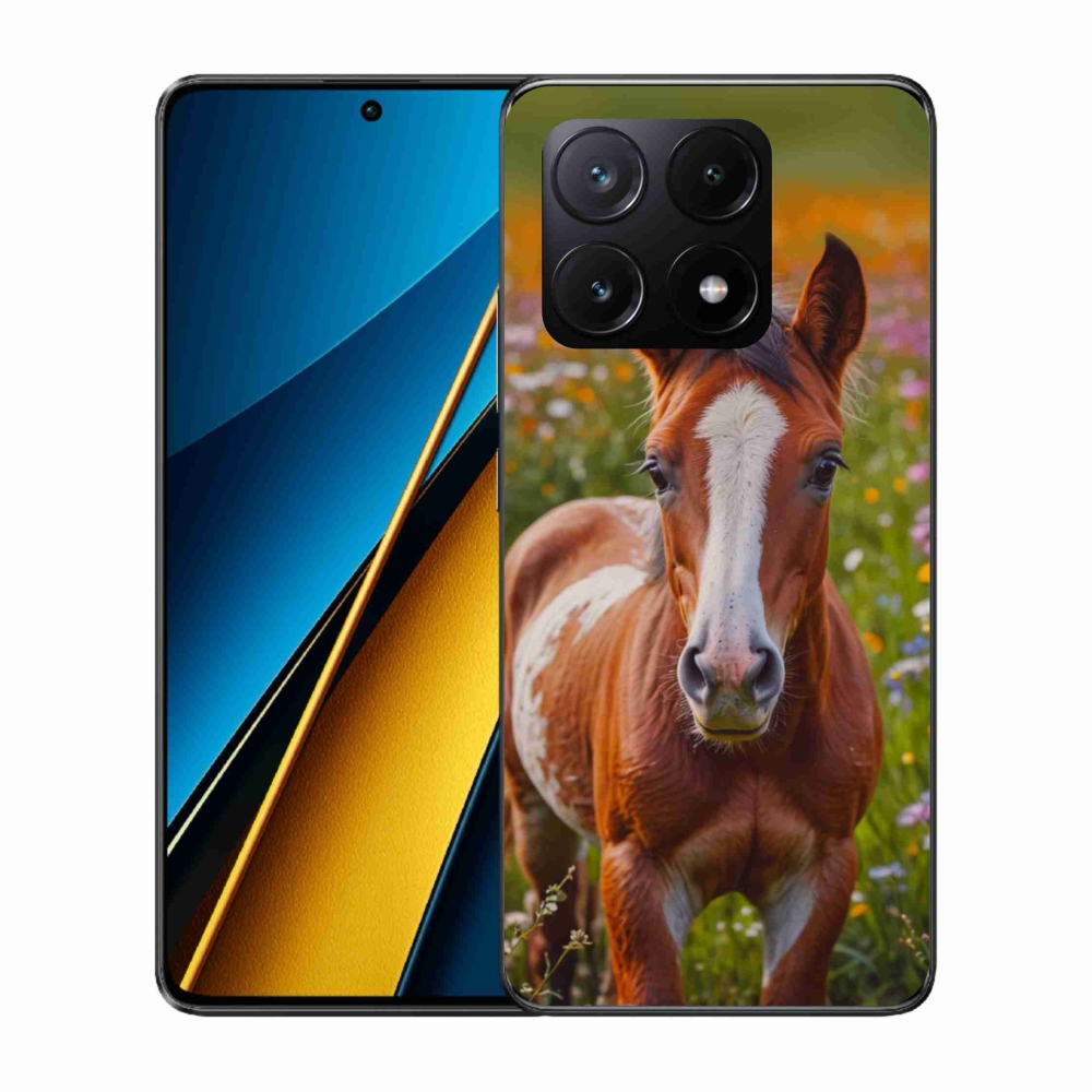Gélový kryt mmCase na Xiaomi Poco X6 Pro 5G - roztomilé žriebä