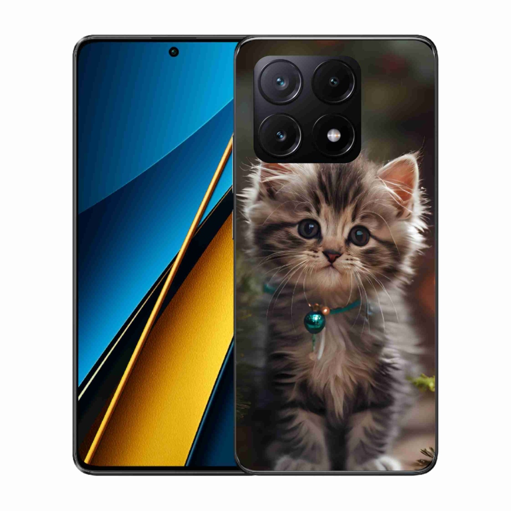 Gélový kryt mmCase na Xiaomi Poco X6 Pro 5G - roztomilé mačiatko 11