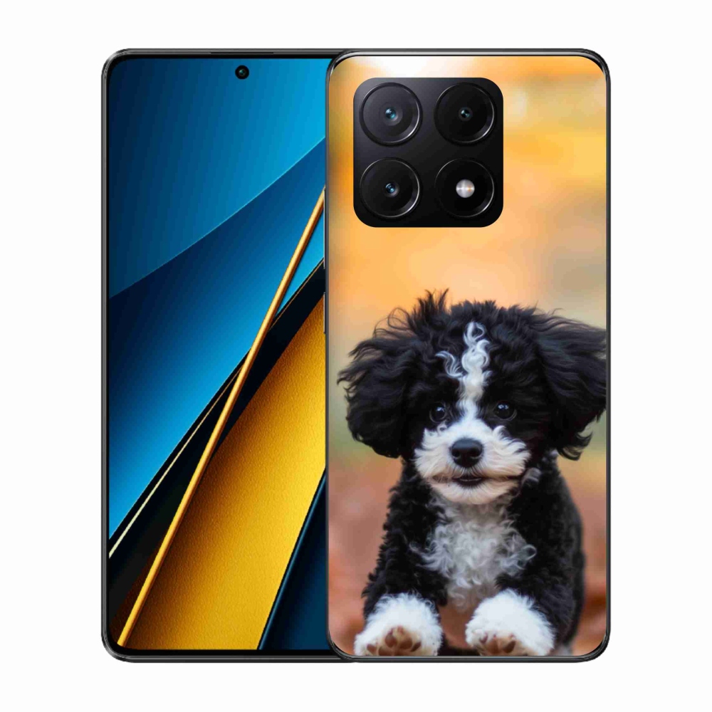 Gélový kryt mmCase na Xiaomi Poco X6 Pro 5G - roztomilé šteňa 2