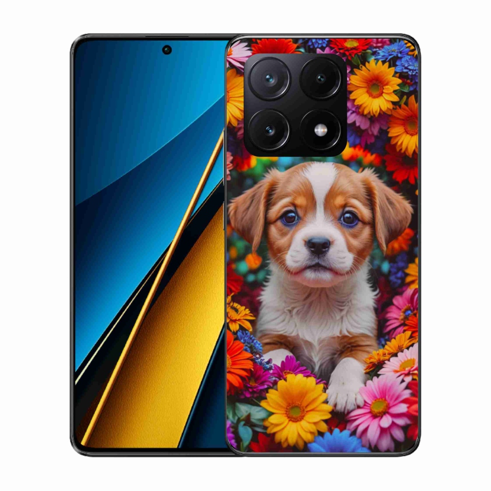 Gélový kryt mmCase na Xiaomi Poco X6 Pro 5G - roztomilé šteňa