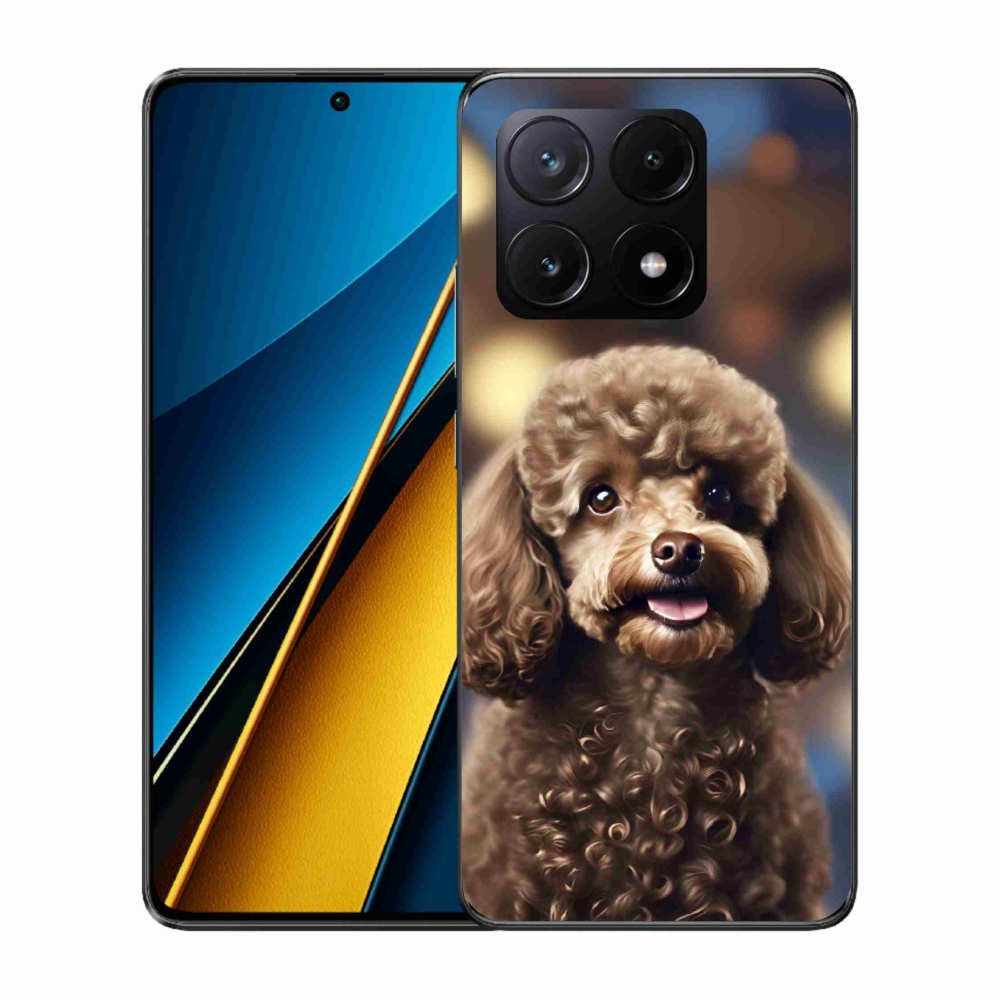 Gélový kryt mmCase na Xiaomi Poco X6 Pro 5G - roztomilý pudel