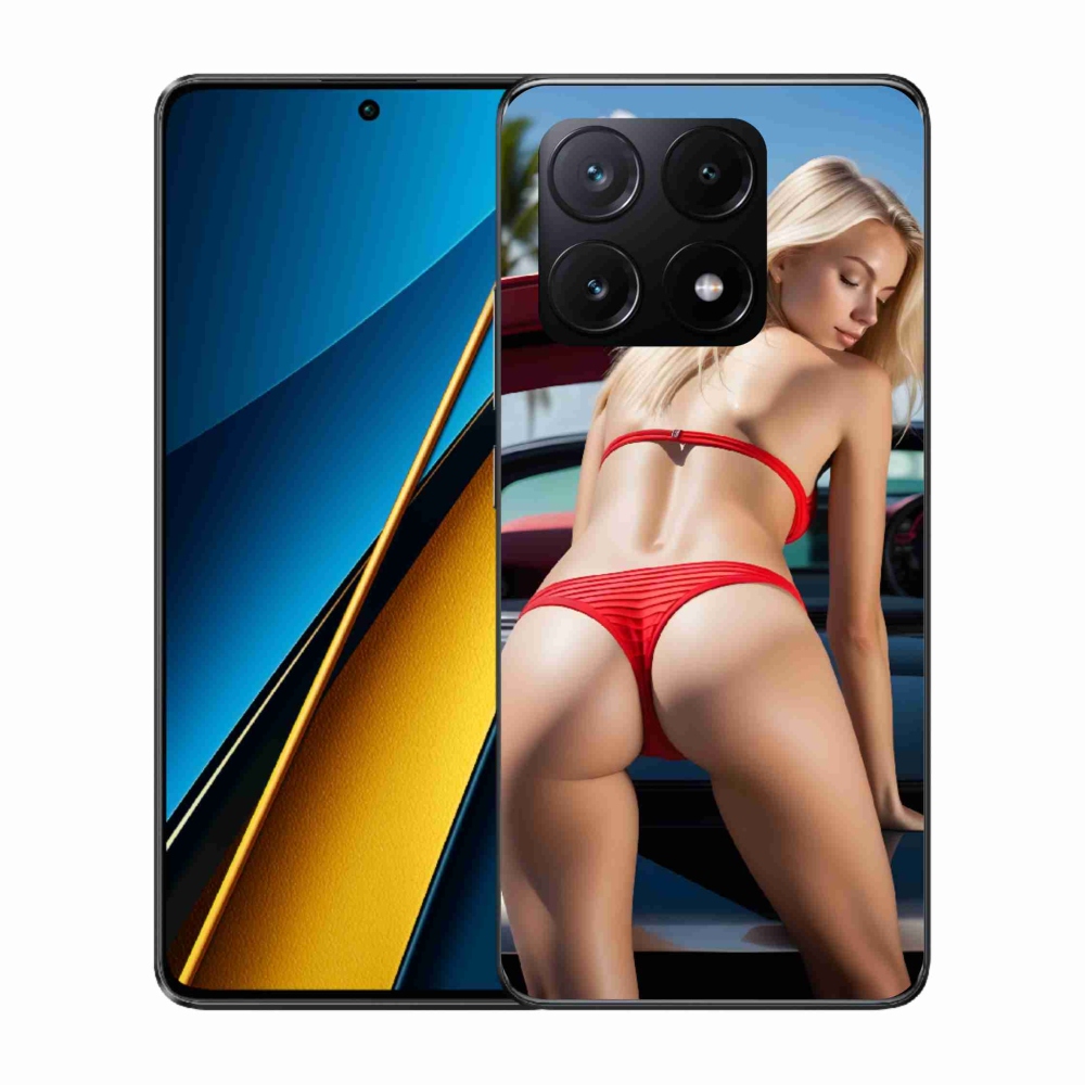 Gélový kryt mmCase na Xiaomi Poco X6 Pro 5G - sexy žena 2