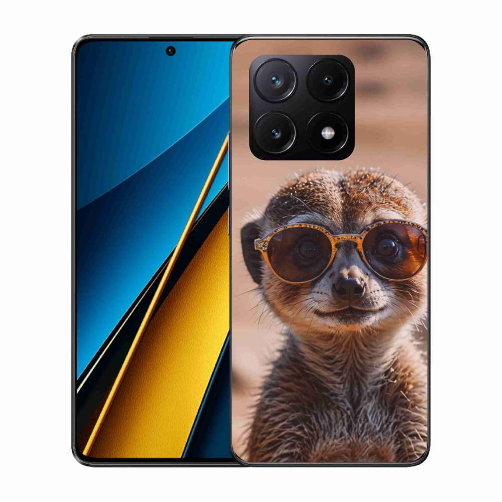 Gélový kryt mmCase na Xiaomi Poco X6 Pro 5G - štýlová surikata