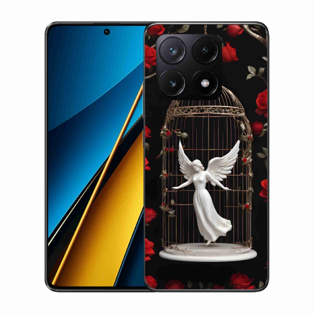 Gélový kryt mmCase na Xiaomi Poco X6 Pro 5G - uväznený anjel