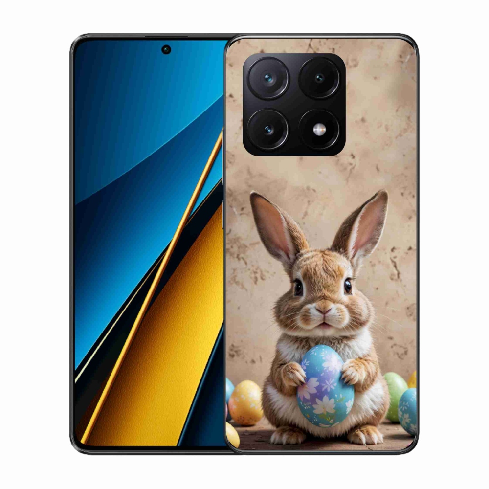 Gélový kryt mmCase na Xiaomi Poco X6 Pro 5G - veľkonočný zajačik