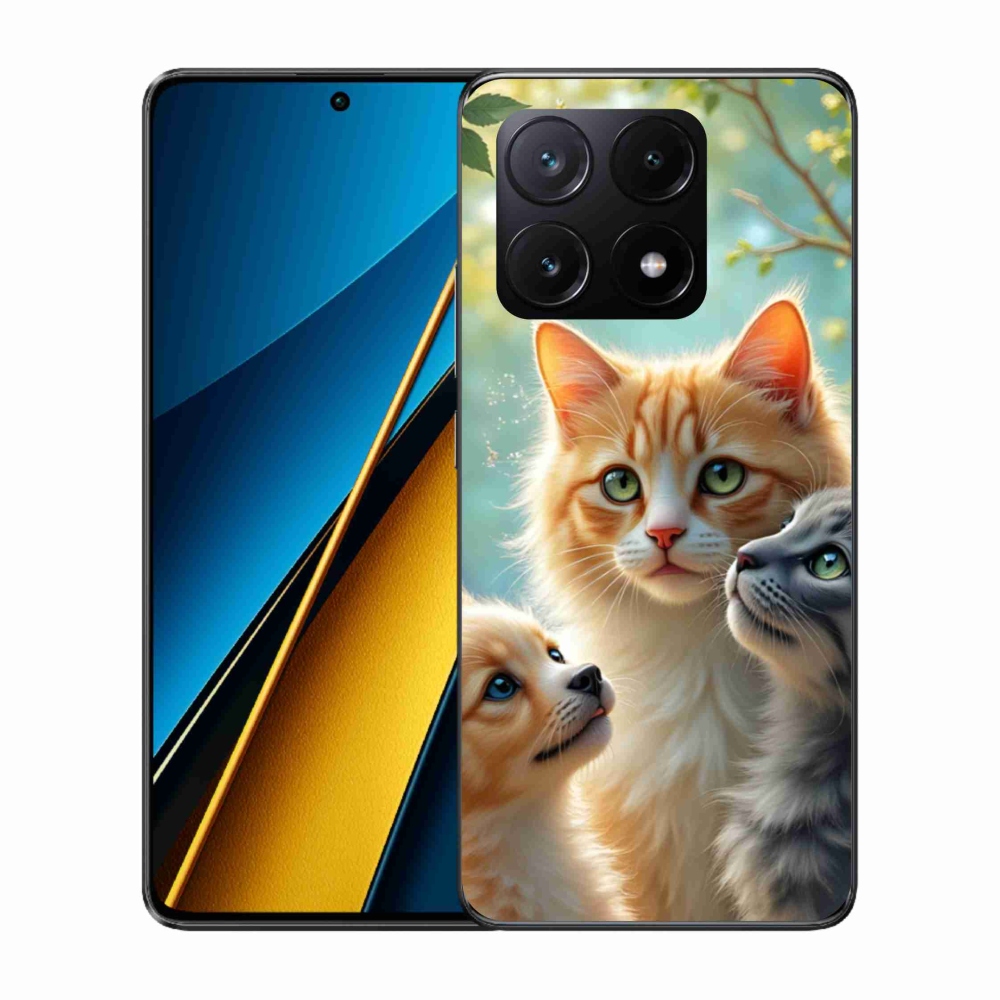 Gélový kryt mmCase na Xiaomi Poco X6 Pro 5G - zvieracie priateľstvo 2