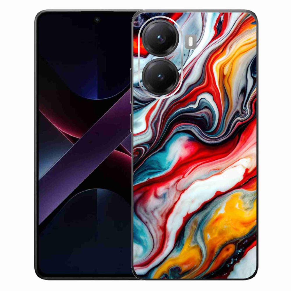 Gélový kryt mmCase na Xiaomi Poco X7 Pro 5G - abstraktný motív 35