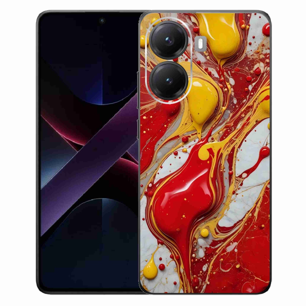 Gélový kryt mmCase na Xiaomi Poco X7 Pro 5G - abstraktný motív 42