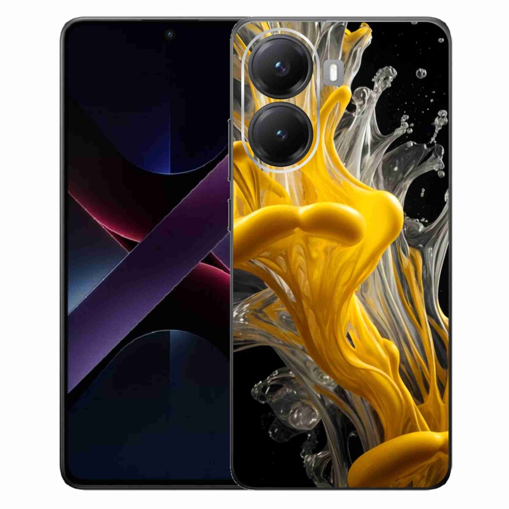 Gélový kryt mmCase na Xiaomi Poco X7 Pro 5G - abstraktný motív 48