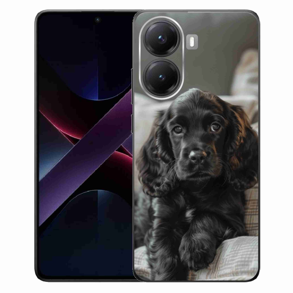 Gélový kryt mmCase na Xiaomi Poco X7 Pro 5G - anglický kokeršpaniel