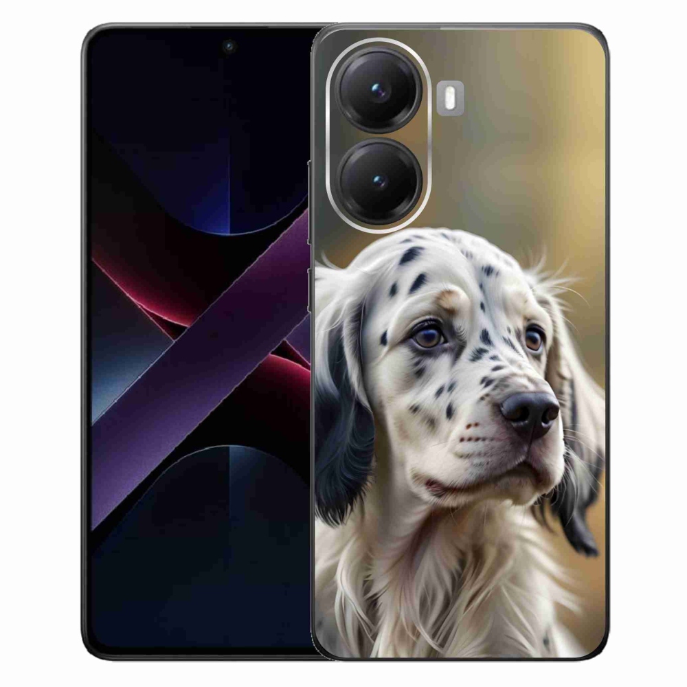 Gélový kryt mmCase na Xiaomi Poco X7 Pro 5G - anglický seter