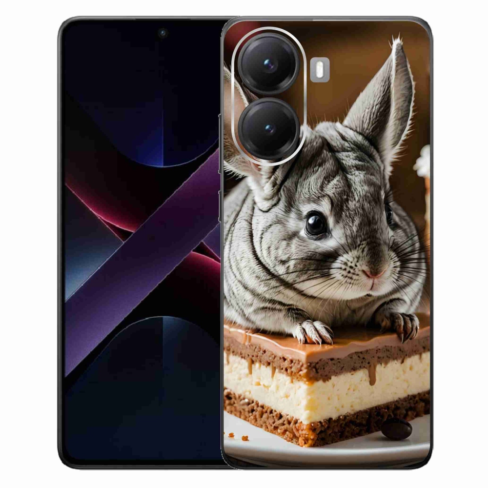Gélový kryt mmCase na Xiaomi Poco X7 Pro 5G - činčila