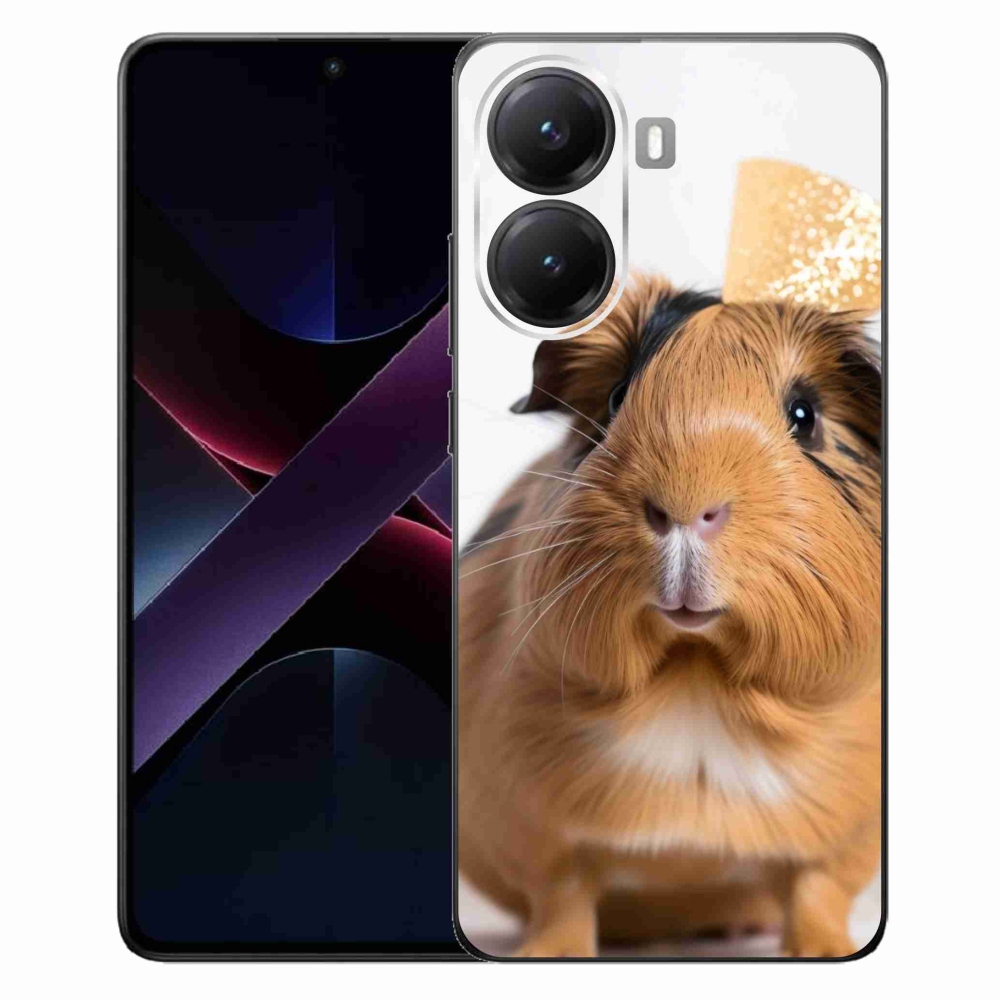 Gélový kryt mmCase na Xiaomi Poco X7 Pro 5G - hnedé morča