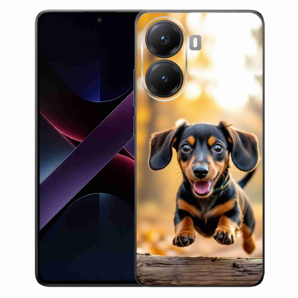Gélový kryt mmCase na Xiaomi Poco X7 Pro 5G - jazvečík 2