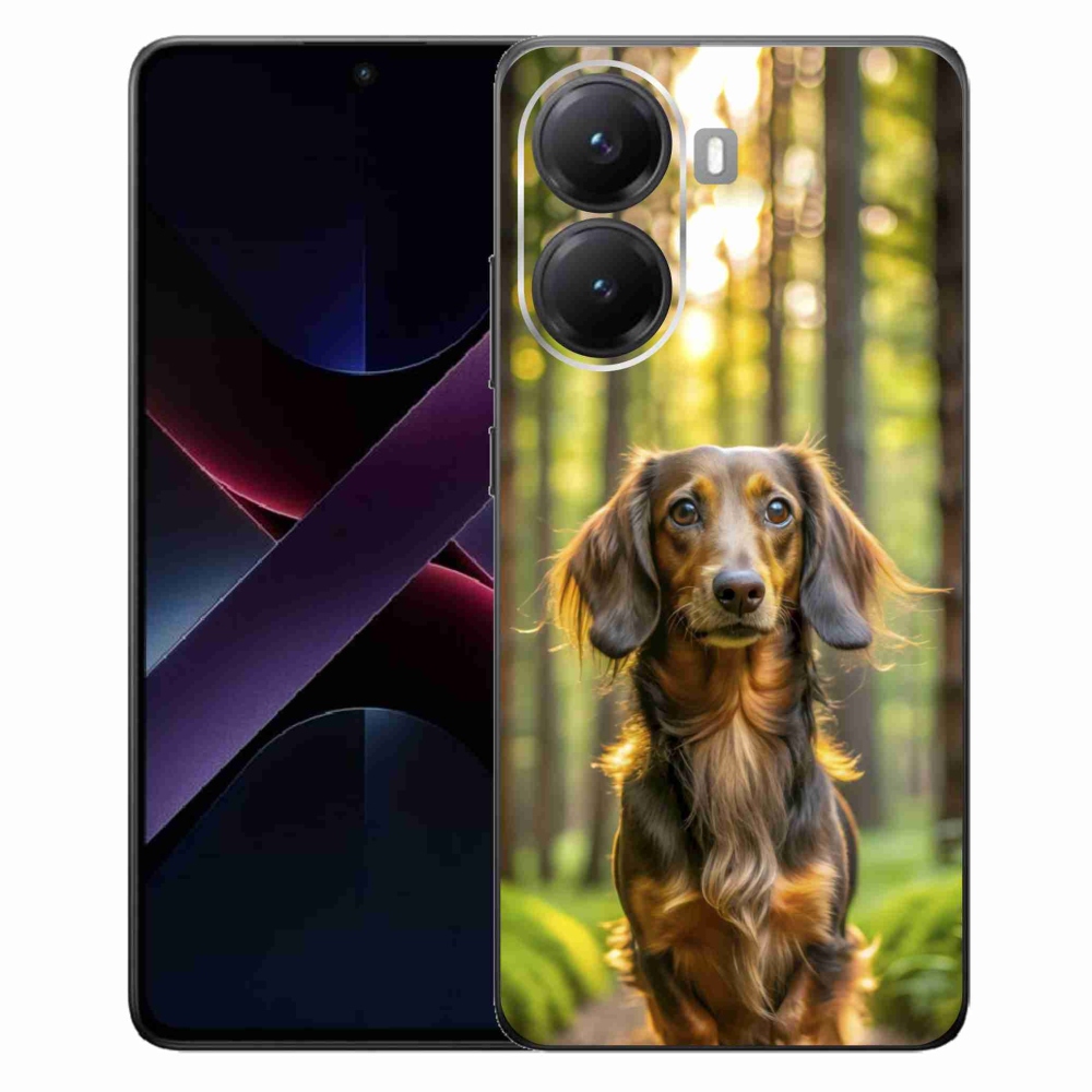Gélový kryt mmCase na Xiaomi Poco X7 Pro 5G - jazvečík 4