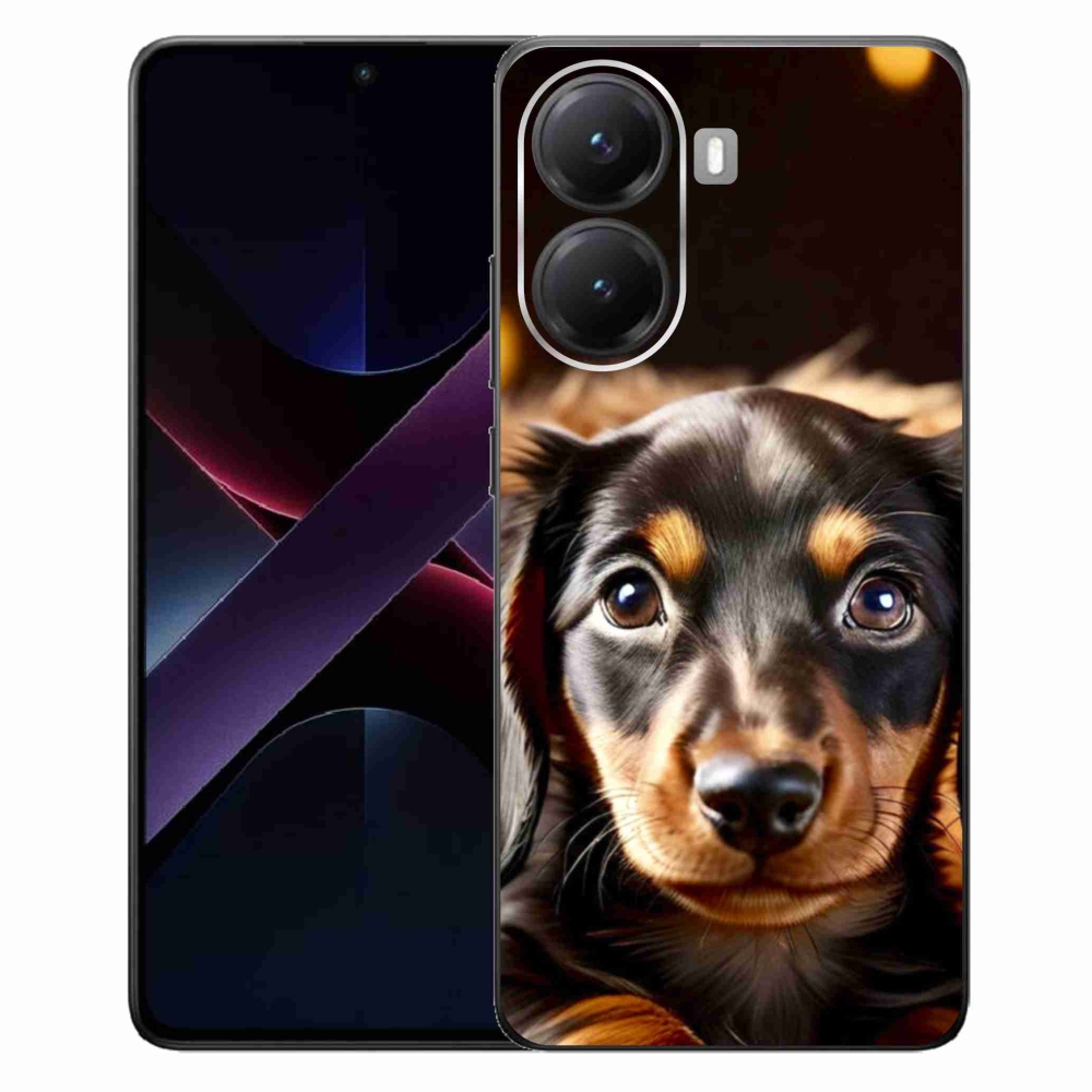Gélový kryt mmCase na Xiaomi Poco X7 Pro 5G - jazvečík