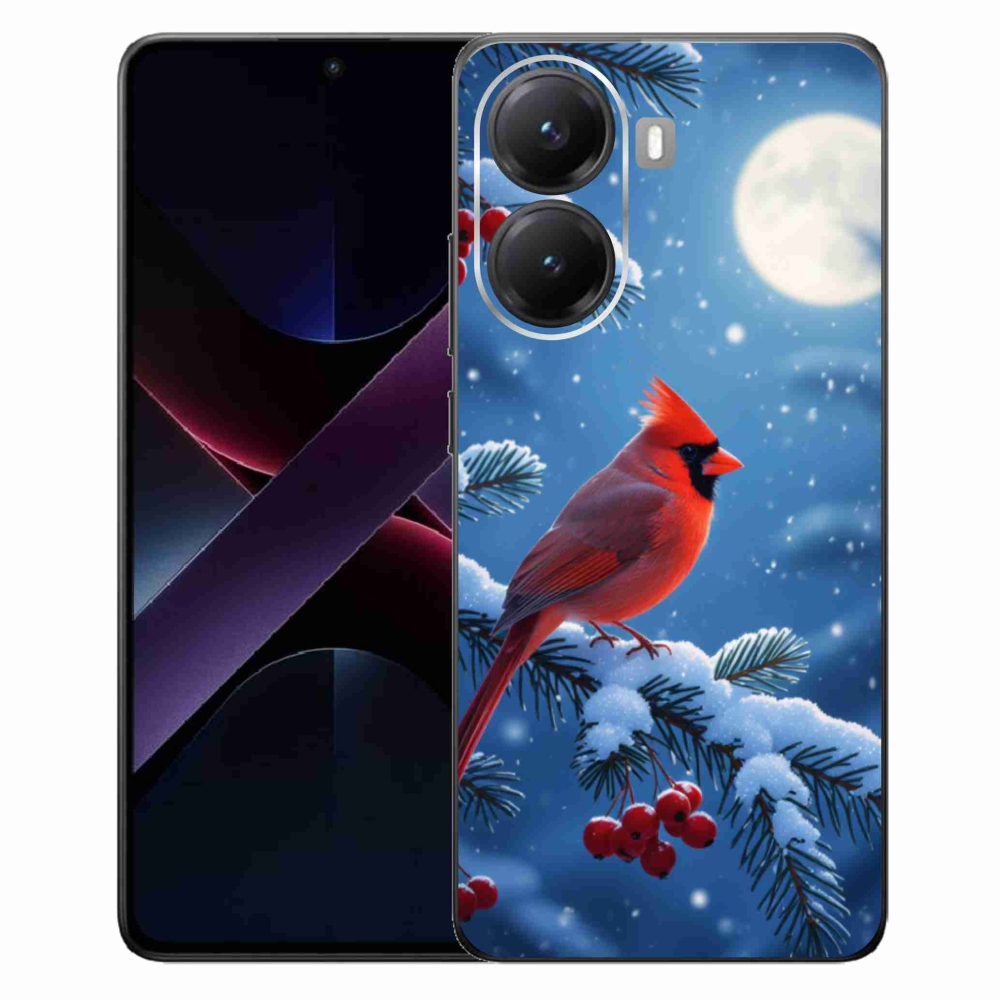 Gélový kryt mmCase na Xiaomi Poco X7 Pro 5G - kardinál červený