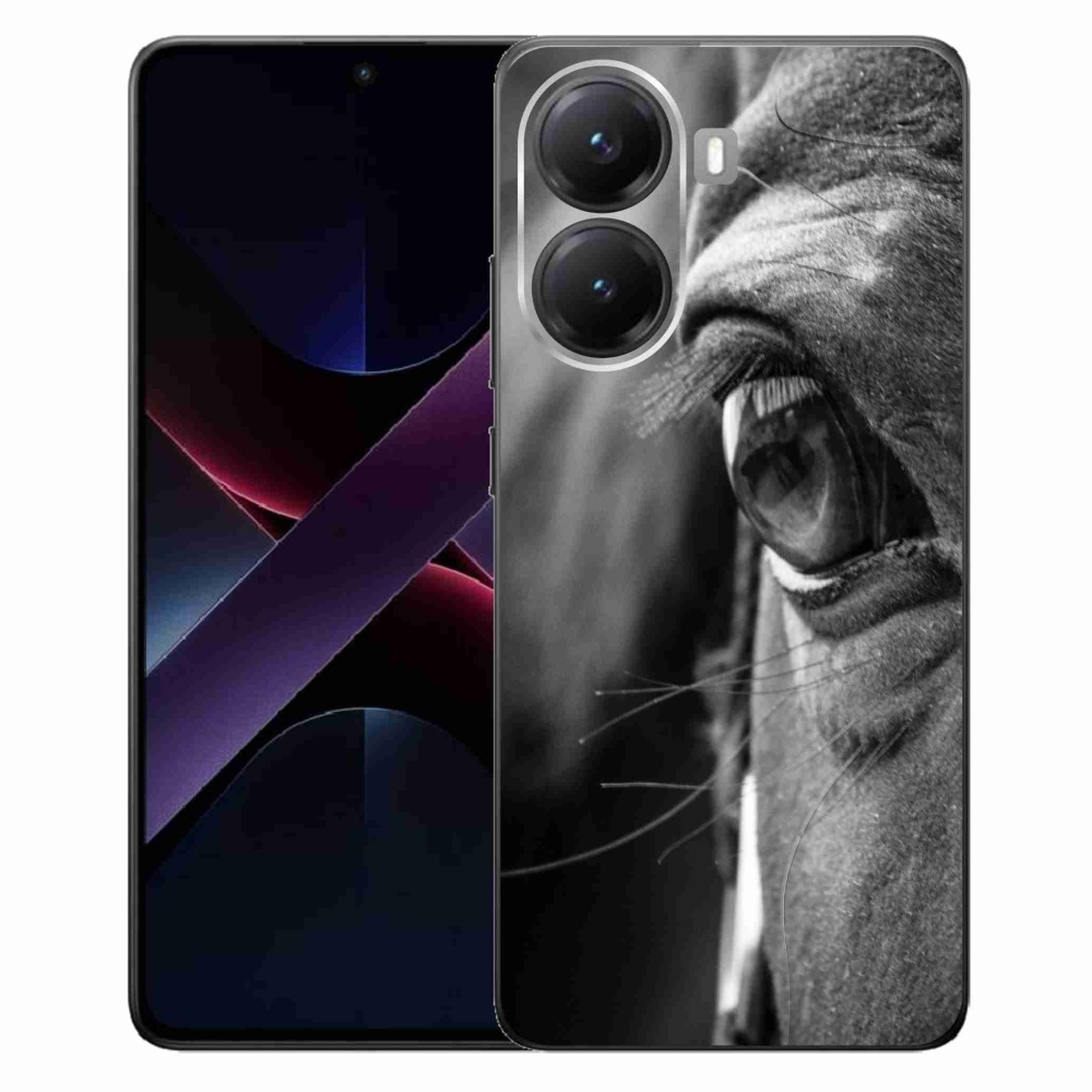 Gélový kryt mmCase na Xiaomi Poco X7 Pro 5G - konský pohľad
