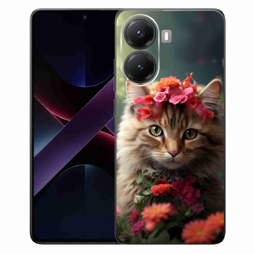 Gélový kryt mmCase na Xiaomi Poco X7 Pro 5G - mačacia princezná