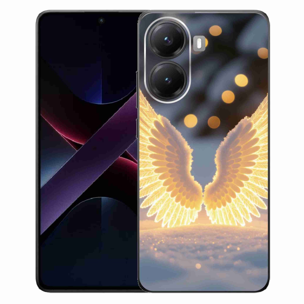 Gélový kryt mmCase na Xiaomi Poco X7 Pro 5G - krídla