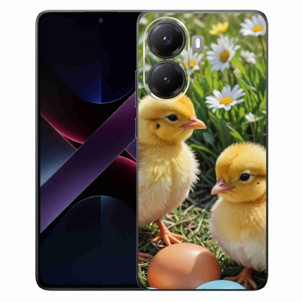 Gélový kryt mmCase na Xiaomi Poco X7 Pro 5G - kuriatka