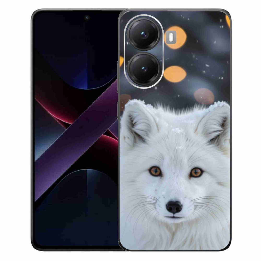 Gélový kryt mmCase na Xiaomi Poco X7 Pro 5G - líška polárna