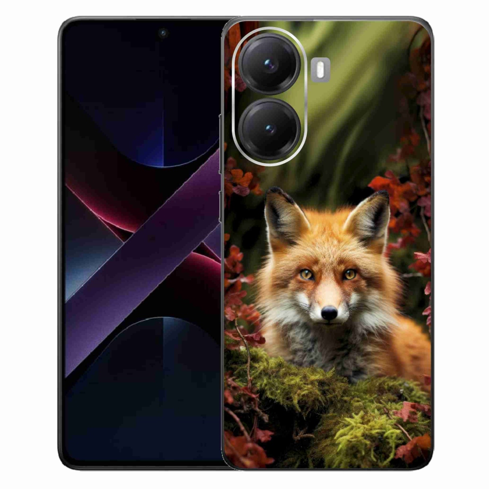Gélový kryt mmCase na Xiaomi Poco X7 Pro 5G - líška v lese