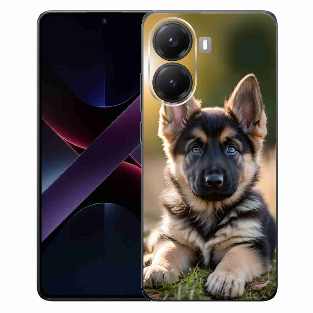 Gélový kryt mmCase na Xiaomi Poco X7 Pro 5G - nemecký ovčiak v prírode