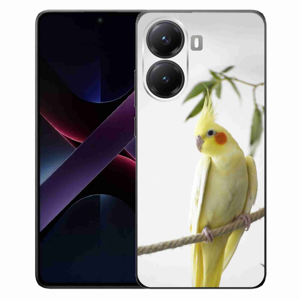 Gélový kryt mmCase na Xiaomi Poco X7 Pro 5G - papagáj korela chocholatá