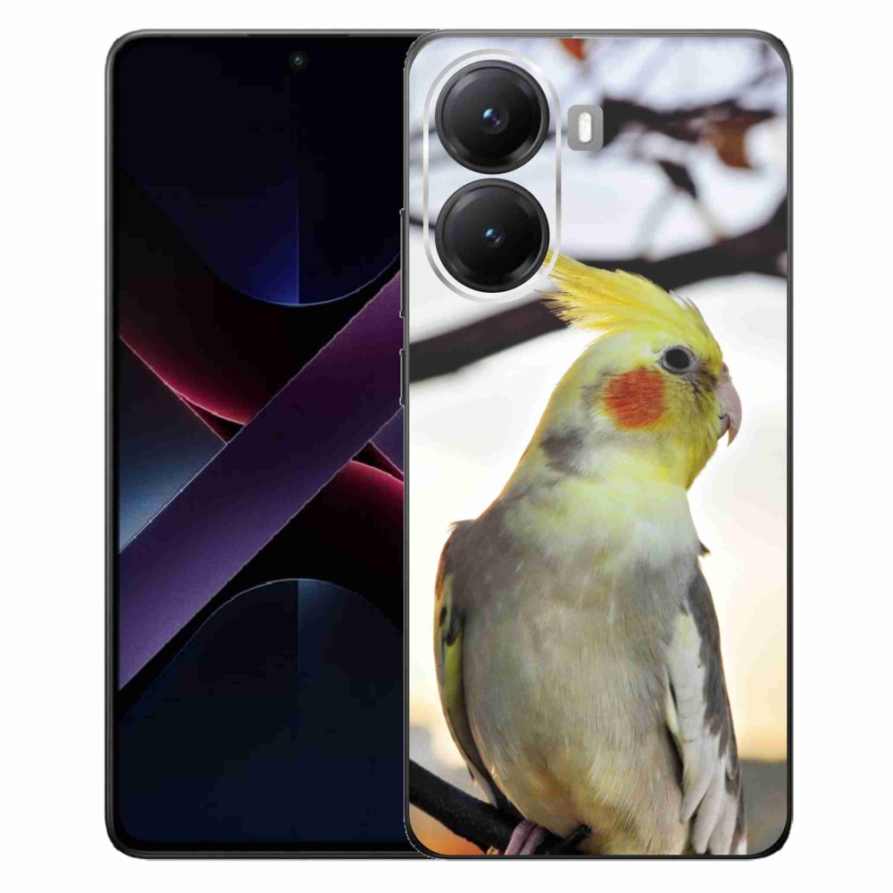Gélový kryt mmCase na Xiaomi Poco X7 Pro 5G - papagáj korela